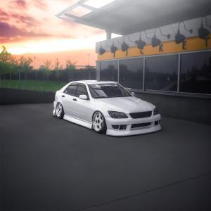 Lexus IS300 2000-2005 Bsport Style 4 Piece Polyurethane Full Body Kit - Image 2