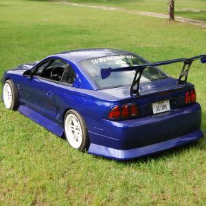 Ford Mustang 1994-1998 2FORDY 4 Piece Polyurethane Full Body Kit - Image 7
