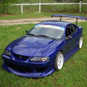 Ford Mustang 1994-1998 2FORDY 1 Piece Polyurethane Front Bumper - Image 5