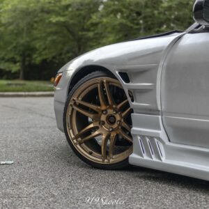Nissan 240SX S13 Silvia Coupe 1989-1994 Racing Style 4 Piece Polyurethane Full Body Kit - Image 6