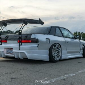 Nissan 240SX S13 Coupe/Convertible 1989-1994 Racing Style Polyurethane Rear Bumper - Image 2