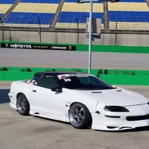 Chevrolet Camaro 1998-2002 Type J Style 4 Piece Polyurethane Full Body Kit - Image 8