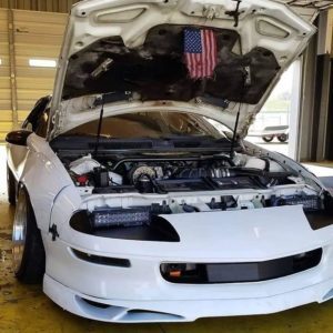 Chevrolet Camaro 1998-2002 Type J Style 4 Piece Polyurethane Full Body Kit - Image 9