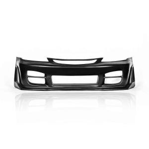 Honda Civic 2DR / 4DR 2001-2003 R34 Style 1 Piece Polyurethane Front Bumper - Image 2