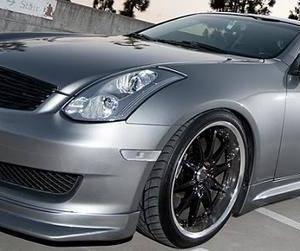 Infiniti G35 2DR Coupe 2006-2007 IL Spec Style 1 Piece Polyurethane Front Lip - Image 2