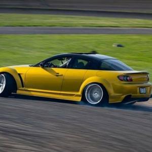 Mazda RX8 2004-2008 MS Style 1 Piece Polyurethane Rear Bumper - Image 3