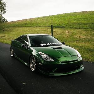 Toyota Celica 2003-2005 ING Style 1 Piece Polyurethane Front Lip