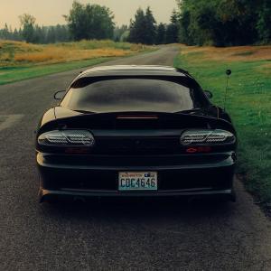 Chevrolet Camaro 1993-2002 Type J Style 1 Piece Polyurethane Rear Lip - Image 2