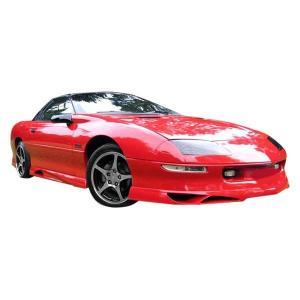 Chevrolet Camaro 1993-1997 Type J Style 1 Piece Polyurethane Front Lip - Image 2