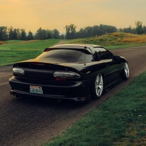 Chevrolet Camaro 1993-2002 Type J Style 1 Piece Polyurethane Rear Lip