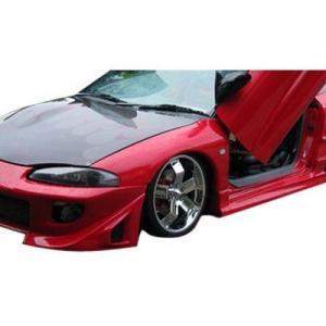 Mitsubishi Eclipse 1995-1999 / Eagle Talon 1995-1998 Blits Style 1 Piece Polyurethane Front Bumper - Image 4