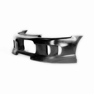 Honda Civic 2DR / 3DR 1992-1995 EX Spec Style 1 Piece Polyurethane Front Bumper - Image 2