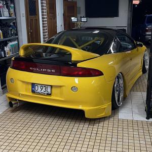 Mitsubishi Eclipse 1995-1999 / Eagle Talon 1995-1998 Blits Style 4 Piece Polyurethane Full Body Kit - Image 2