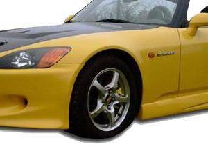 Honda S2000 2000-2009 Type J Style 1 Piece Polyurethane Front Bumper - Image 3