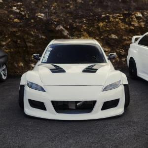 Mazda RX8 2004-2008 MS Style 4 Piece Polyurethane Full Body Kit - Image 2