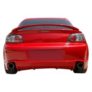 Mazda RX8 2004-2008 MS Style 1 Piece Polyurethane Rear Bumper - Image 2