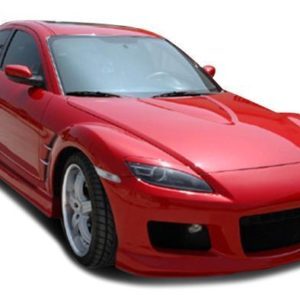 Mazda RX8 2004-2008 MS Style 2 Piece Polyurethane Side Skirts - Image 2