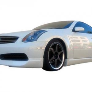 Infiniti G35 2DR Coupe 2003-2005 ING Style 1 Piece Polyurethane Front Lip - Image 3