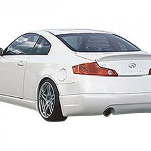 Infiniti G35 2DR Coupe 2003-2007 ING Style 1 Piece Polyurethane Rear Lip - Image 4