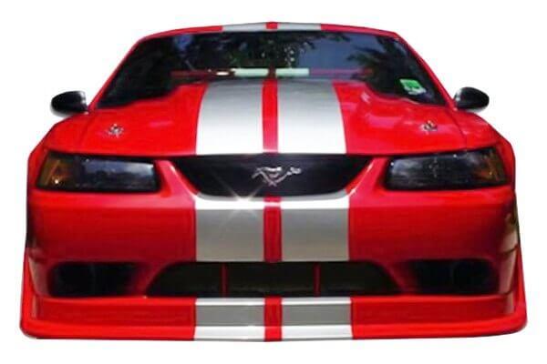 For 99-04 Ford Mustang OE Style Front Bumper Lip 2Dr Spoiler Bodykits Black PU