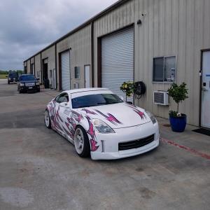 Nissan 350Z 2006-2008 ING Style 4 Piece Polyurethane Full Body Kit - Image 2