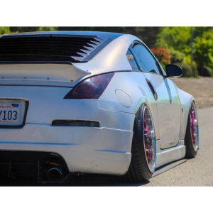 Nissan 350Z 2003-2008 ING Style 1 Piece Polyurethane Rear Lip - Image 4