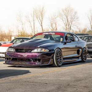 Ford Mustang 1994-1998 Cobra R Style 1 Piece Polyurethane Front Bumper