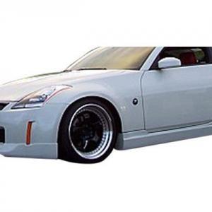 Nissan 350Z 2006-2008 ING Style 1 Piece Polyurethane Front Lip - Image 4