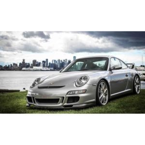 Porsche 997 2005-2009 GT 3 Look Style 2 Piece Polyurethane Front Bumper & Lip - Image 2