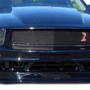 Ford Mustang GT / V8 2005-2009 Cobra R Style 1 Piece Polyurethane Front Bumper - Image 2