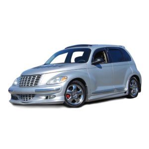 Chrysler PT Cruiser 2001-2005 Bomb Style 1 Piece Polyurethane Front Lip - Image 3