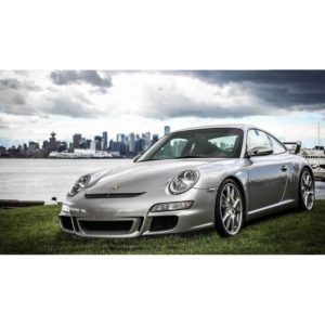 Porsche 997 / 991 2005-2009 GT 3 Look 1 Piece Polyurethane Front Bumper - Image 2