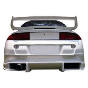 Mitsubishi Eclipse 1995-1999 / Eagle Talon 1995-1998 Bomb Style 1 Piece Polyurethane Rear Bumper - Image 2
