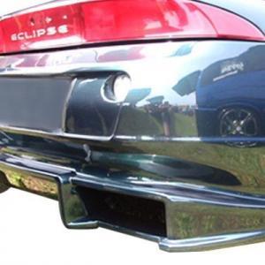 Mitsubishi Eclipse 1995-1999 / Eagle Talon 1995-1998 Bomb Style 1 Piece Polyurethane Rear Bumper - Image 3