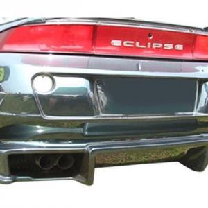Mitsubishi Eclipse 1995-1999 / Eagle Talon 1995-1998 Bomb Style 1 Piece Polyurethane Rear Bumper - Image 4