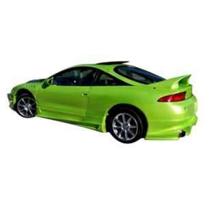 Mitsubishi Eclipse 1995-1999 / Eagle Talon 1995-1998 Bomb Style 2 Piece Polyurethane Side Skirts - Image 2