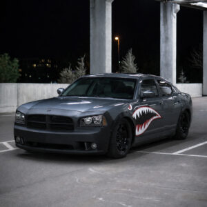 Dodge Charger 2006-2010 SRT Look Style 1 Piece Polyurethane Front Bumper