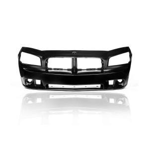 Dodge Charger 2006-2010 SRT Look Style 1 Piece Polyurethane Front Bumper - Image 2
