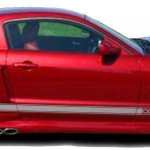 Ford Mustang 2005-2009 K Spec Style 2 Piece Polyurethane Side Scoops - Image 8