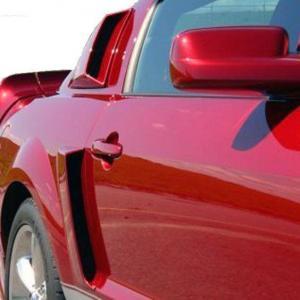 Ford Mustang 2005-2009 K Spec Style 2 Piece Polyurethane Side Scoops - Image 4