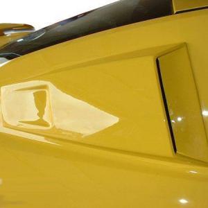 Ford Mustang 2005-2014 K Spec Style 2 Piece Polyurethane Window Scoops - Image 3