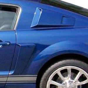 Ford Mustang 2005-2014 K Spec Style 2 Piece Polyurethane Window Scoops - Image 5