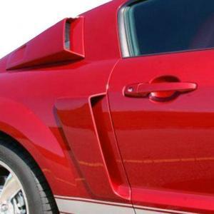 Ford Mustang 2005-2014 K Spec Style 2 Piece Polyurethane Window Scoops - Image 6