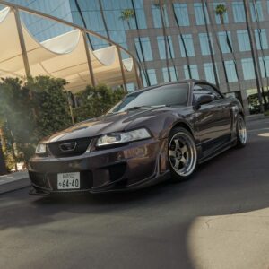 Ford Mustang 1999-2004 V Spec Style 1 Piece Polyurethane Front Bumper - Image 2