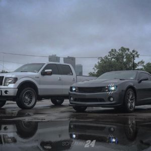 Chevrolet Camaro RS V6 2010-2013 Premier Style 1 Piece Polyurethane Front Lip - Image 6