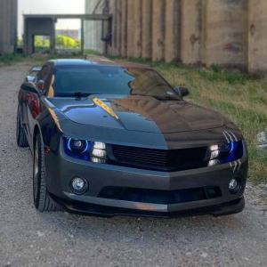 Chevrolet Camaro RS V6 2010-2013 Premier Style 1 Piece Polyurethane Front Lip - Image 4