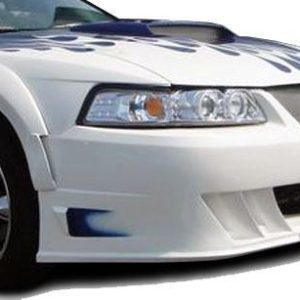 Ford Mustang 1999-2004 Demon Style 1 Piece Polyurethane Front Bumper - Image 9