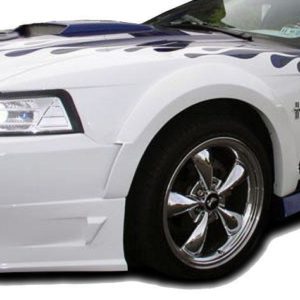 Ford Mustang 1999-2004 Demon Style 1 Piece Polyurethane Front Bumper - Image 8