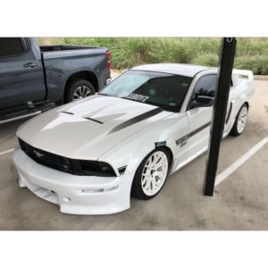Ford Mustang 2005-2009 Eleanor Style 1 Piece Polyurethane Front Bumper - Image 4