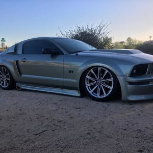 Ford Mustang 2005-2009 Eleanor Style 9 Piece Polyurethane Full Body Kit - Image 2